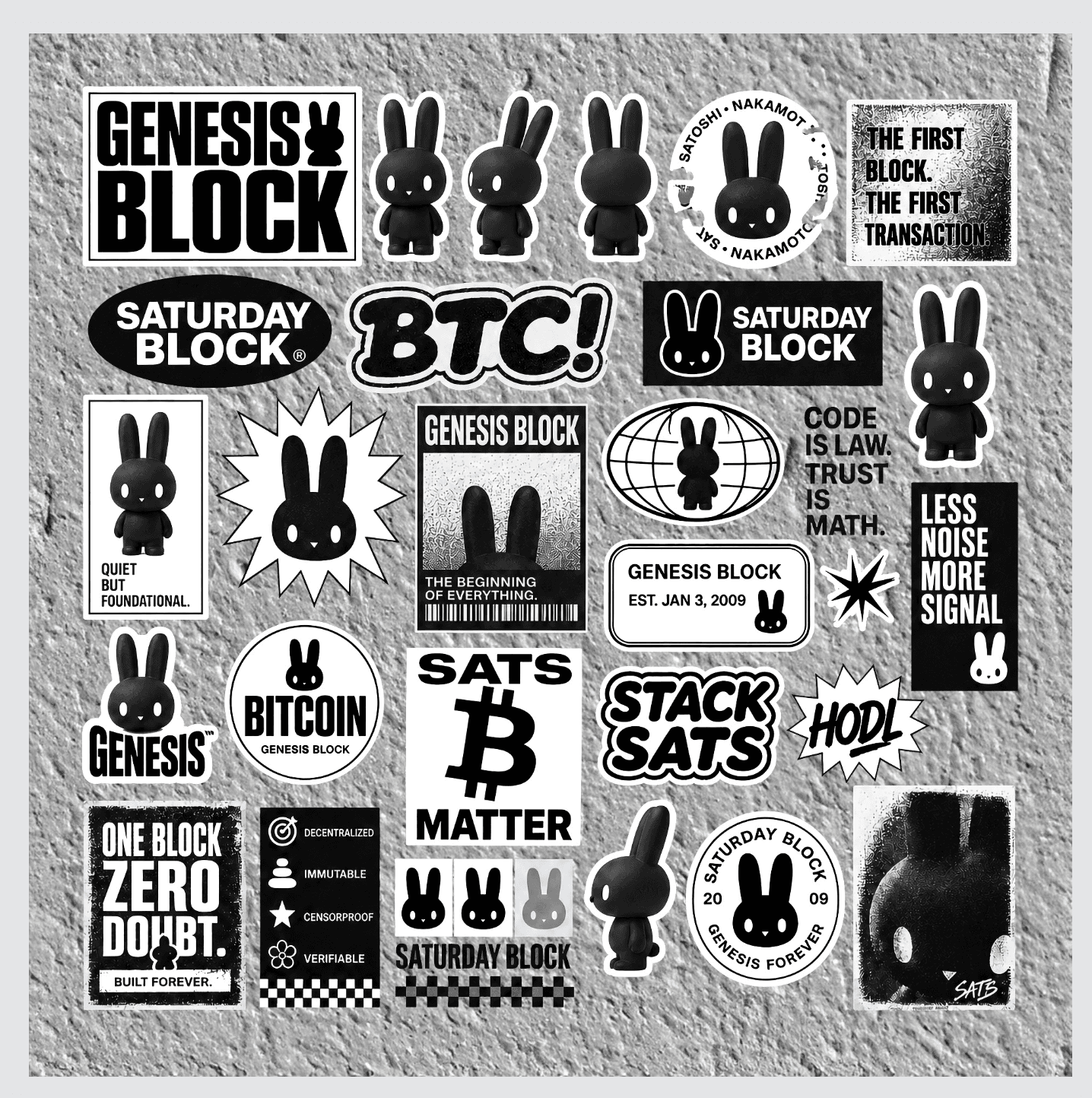 Genesis Sticker Sheet - 1