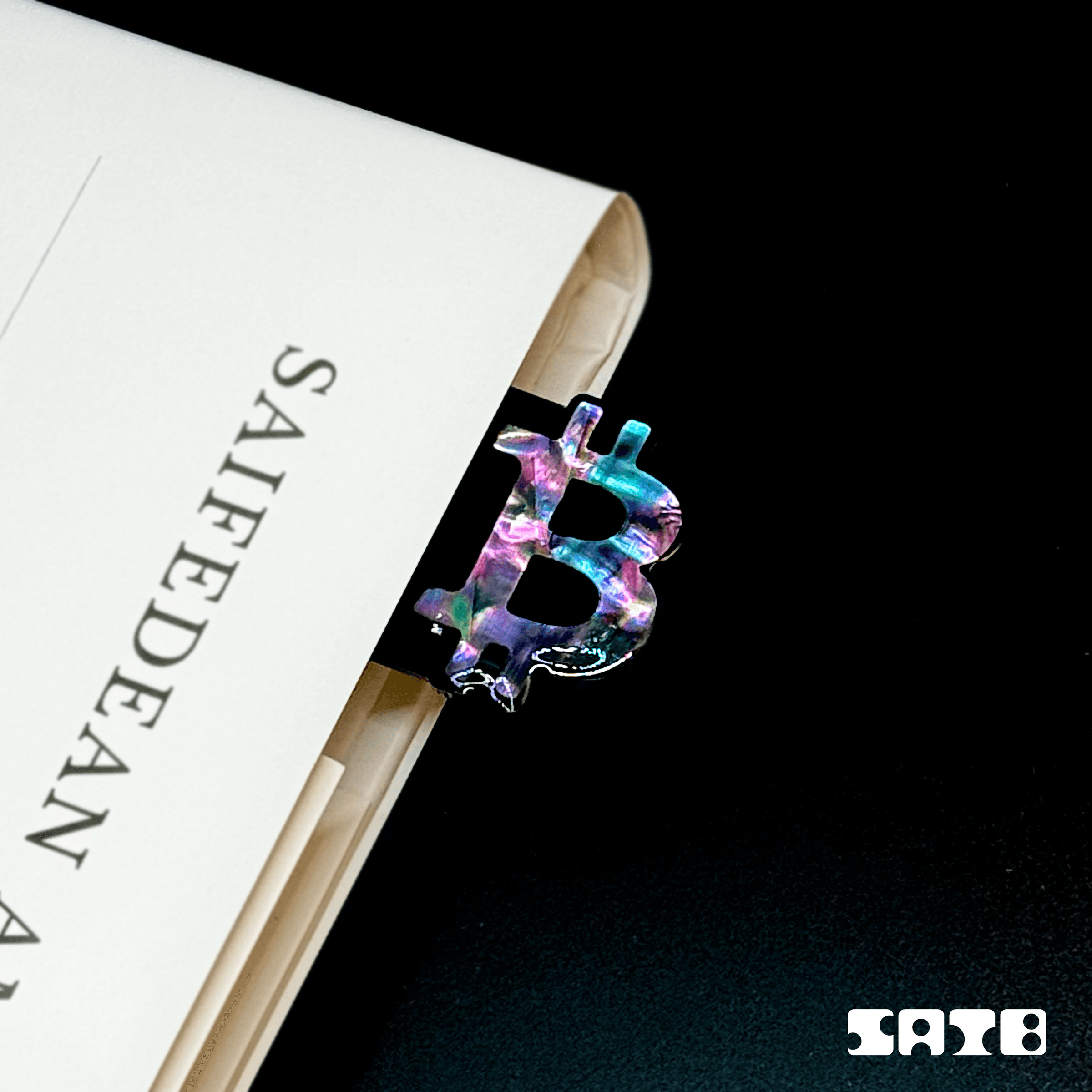 Nacre Bitcoin Bookmark - 1