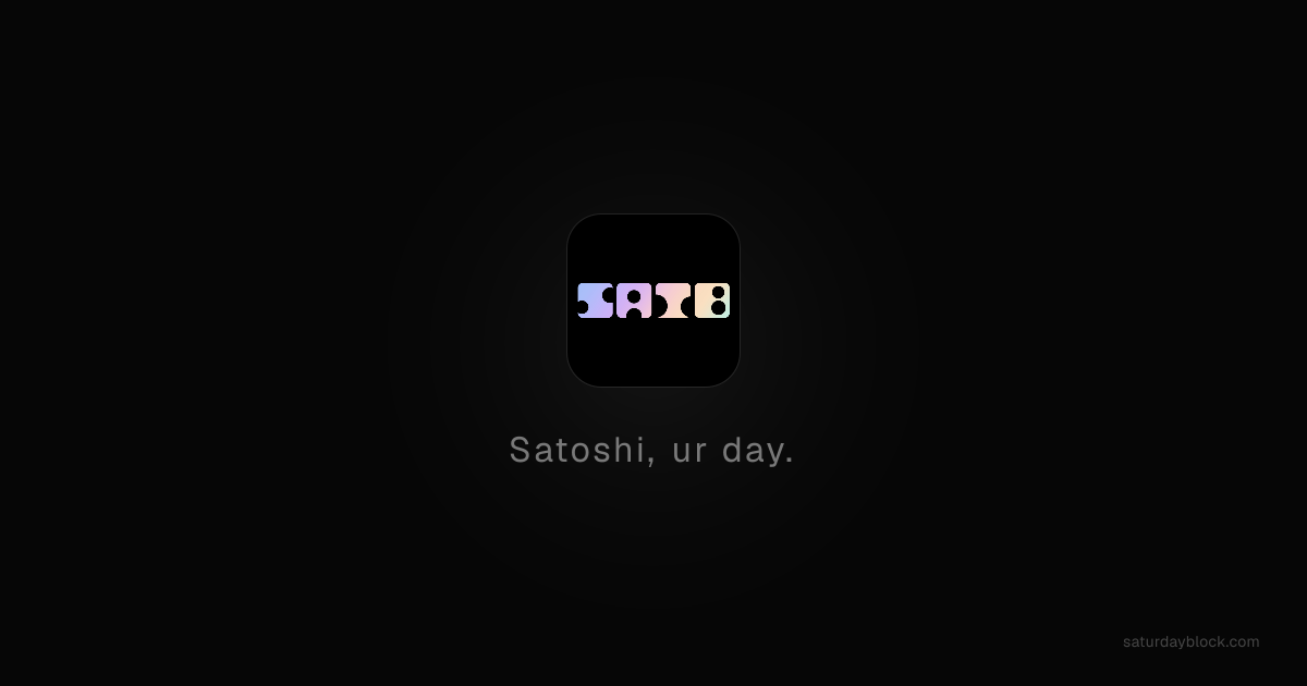 Saturday Block | SATB